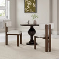 Sedia da pranzo imbottita bianca / beige / bianco+nero, struttura in ferro, set da 2