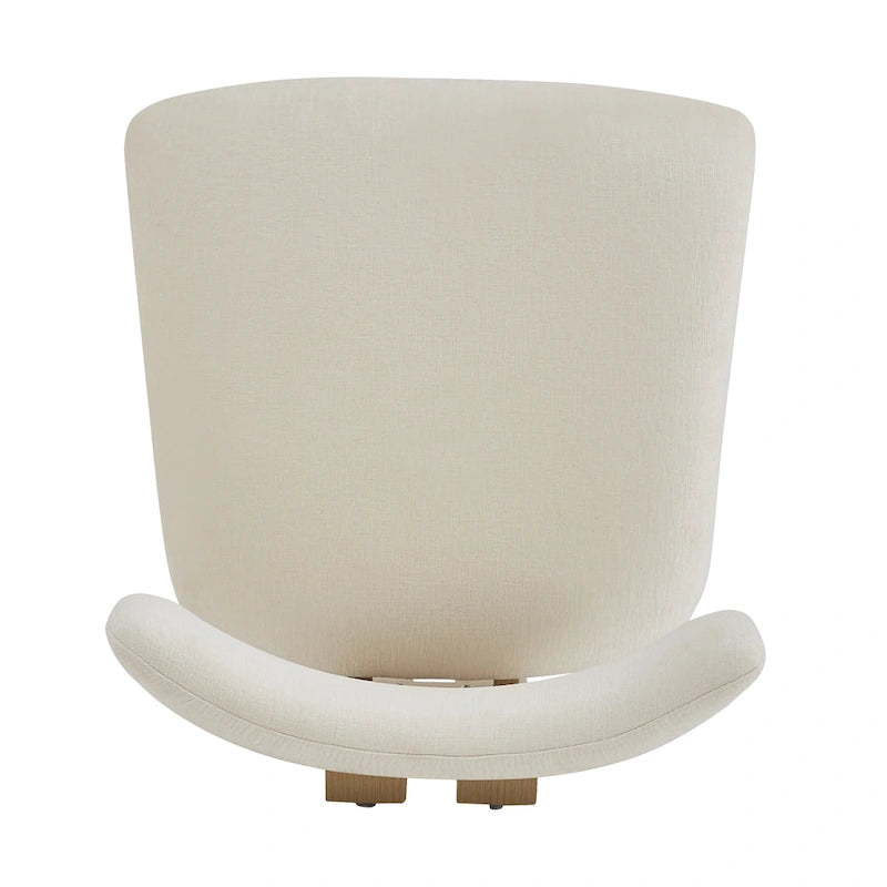 Sedia da pranzo imbottita bianca / beige / bianco+nero, struttura in ferro, set da 2