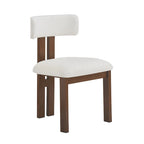 Sedia da pranzo imbottita bianca / beige / bianco+nero, struttura in ferro, set da 2