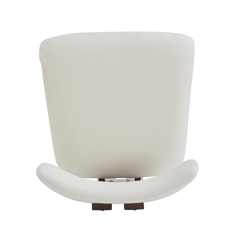 Sedia da pranzo imbottita bianca / beige / bianco+nero, struttura in ferro, set da 2