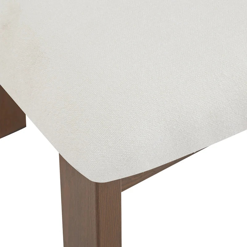 Sedia da pranzo imbottita bianca / beige / bianco+nero, struttura in ferro, set da 2