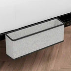 Letto matrimoniale nero flottante con luci LED e ricarica USB, per 2 persone