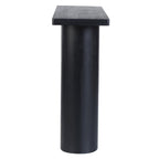 Consolle in legno di mango nero/naturale, stile moderno, 1 pezzo