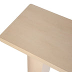 Consolle in legno di mango nero/naturale, stile moderno, 1 pezzo