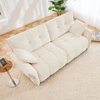 78.7  Chenille Two Seater Upholstered Sofa