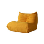 Divano componibile Teddy Velvet senza braccioli, set da 4 pezzi, giallo/rosso/beige/marrone chiaro/rosa