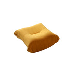 Divano componibile Teddy Velvet senza braccioli, set da 4 pezzi, giallo/rosso/beige/marrone chiaro/rosa