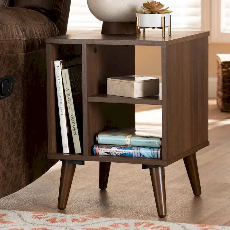 Tavolino Carson Carrington Bankekind Modern in Legno di Noce