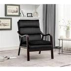 Clovis 24.8  Wide Mid-Century Modern Velvet Armchair