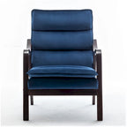 Poltrona d'Appoggio in Velluto Modernariato, Posto Singolo – Rosa / Grigio / Nero / Blu Scuro
