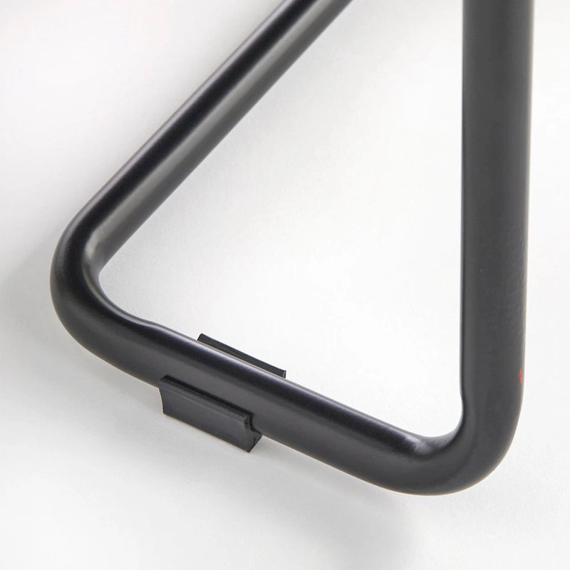 Poltrona d'accento Mid-Century a coste in similpelle – Marrone scuro / Grigio / Cammello, 1 posto
