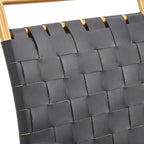 Sedia da ufficio girevole Goldtone Mid-Back – Nero / Bianco, 1 persona