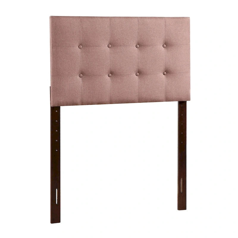 Testata Regolabile in Altezza – Tessuto Twill e Finta Pelle, Colori Multipli, Una Piazza/Matrimoniale/Queen/King