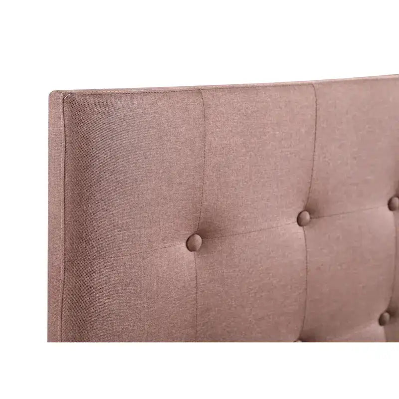 Testata Regolabile in Altezza – Tessuto Twill e Finta Pelle, Colori Multipli, Una Piazza/Matrimoniale/Queen/King