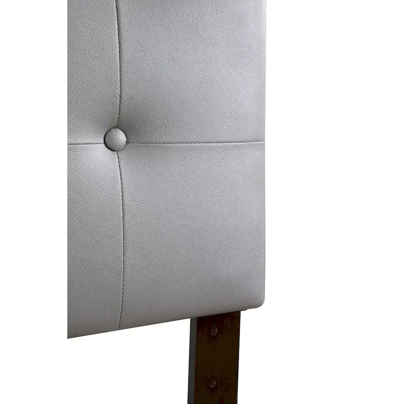 Testata Regolabile in Altezza – Tessuto Twill e Finta Pelle, Colori Multipli, Una Piazza/Matrimoniale/Queen/King