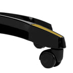 Sedia da gaming ergonomica con schienale alto, in mesh e pelle, multicolore, monoposto