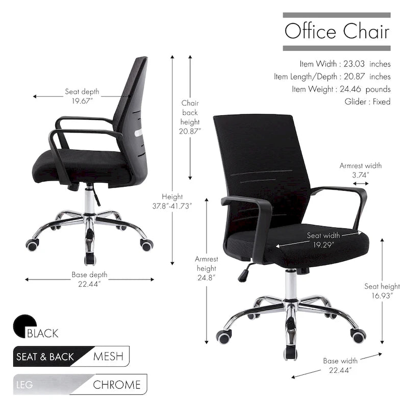 Sedia da ufficio ergonomica in rete, bianca / nera / acquamarina, girevole, 1 persona