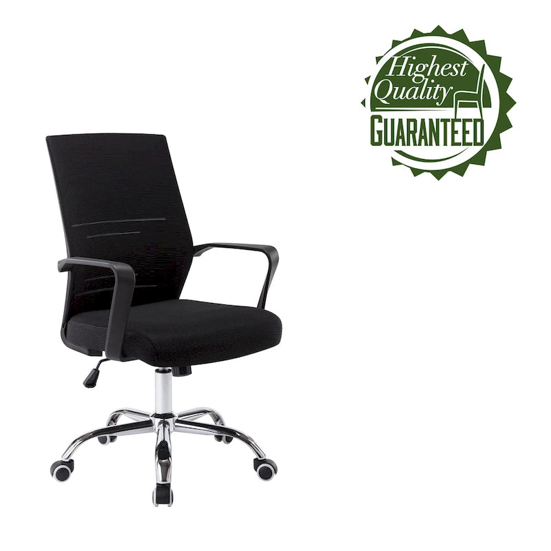 Sedia da ufficio ergonomica in rete, bianca / nera / acquamarina, girevole, 1 persona