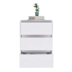 Classificatore mobile a 3 cassetti bianco/nero/grigio, 1 persona
