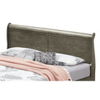 Letto a slitta Queen con contenitore – Rivestito, 5 colori, per 1-2 persone