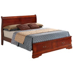 Letto a slitta Queen con contenitore – Rivestito, 5 colori, per 1-2 persone