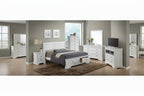 Letto a slitta Queen con contenitore – Rivestito, 5 colori, per 1-2 persone