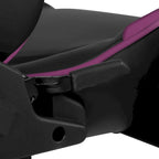 Sedia da gioco in stile racing, reclinabile, in similpelle, monoposto