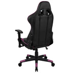 Sedia da gioco in stile racing, reclinabile, in similpelle, monoposto