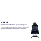 Sedia da gioco in stile racing, reclinabile, in similpelle, monoposto