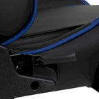 Sedia da gioco in stile racing, reclinabile, in similpelle, monoposto
