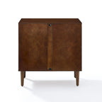 Credenza consolle in mogano di metà secolo con ante – 1 persona