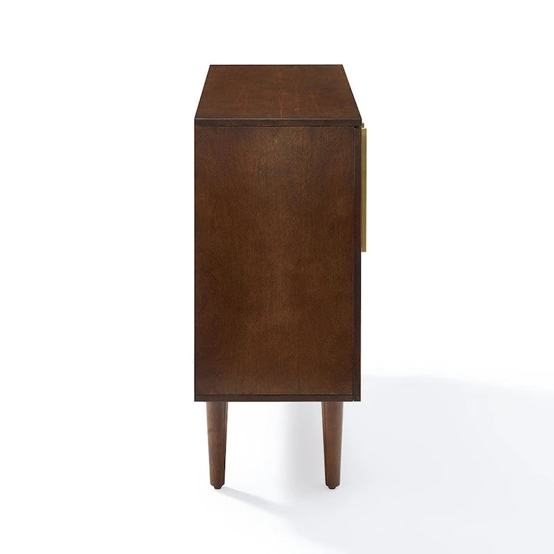 Credenza consolle in mogano di metà secolo con ante – 1 persona