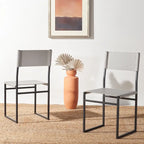 SAFAVIEH Daphne Dining Room Chair (Set of 2) - 18  W x 18.8  L x 35  H - 18Wx19Dx35H