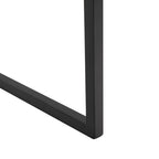 Sedie da Pranzo, Set da 2 – Seduta in Similpelle, Base in Metallo Nero, Stile Moderno