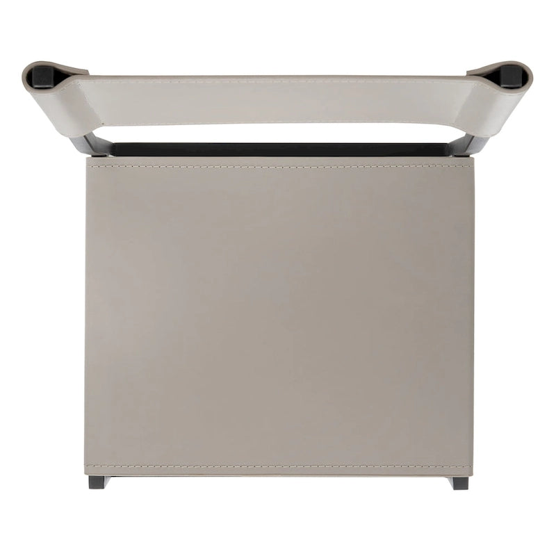 Sedie da Pranzo, Set da 2 – Seduta in Similpelle, Base in Metallo Nero, Stile Moderno