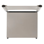 Sedie da Pranzo, Set da 2 – Seduta in Similpelle, Base in Metallo Nero, Stile Moderno