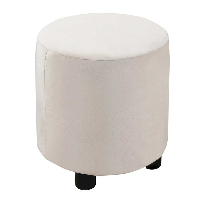 Letto imbottito con piattaforma in velluto rosa / beige / grigio con scrivania e sgabello, matrimoniale / queen, 2 persone