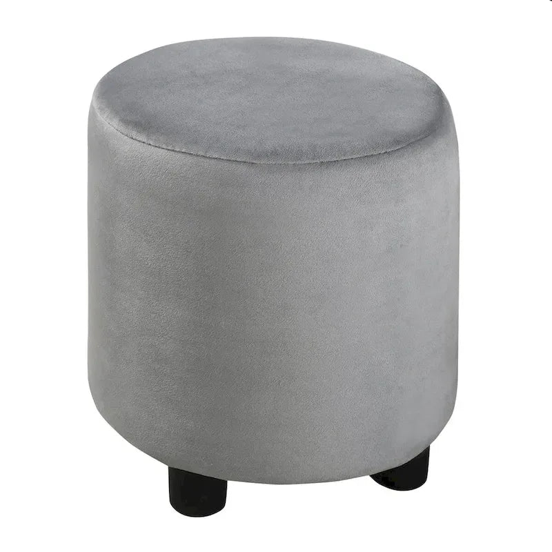 Letto imbottito con piattaforma in velluto rosa / beige / grigio con scrivania e sgabello, matrimoniale / queen, 2 persone