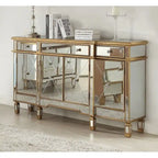 60  Mirrored reflection Andrea hall console cabinet - 60  Inch