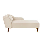 Chaise longue in velluto, stile moderno, 1 posto