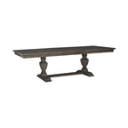 Set tavolo da pranzo con cavalletto Havana Brown, 5 pezzi (4 posti)