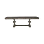 Set tavolo da pranzo con cavalletto Havana Brown, 5 pezzi (4 posti)