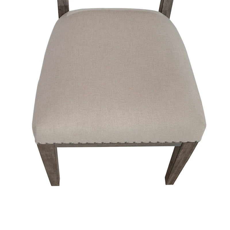 Set tavolo da pranzo con cavalletto Havana Brown, 5 pezzi (4 posti)