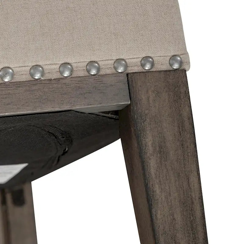 Set tavolo da pranzo con cavalletto Havana Brown, 5 pezzi (4 posti)