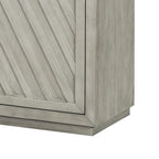 Credenza classica vintage in legno con ripiani interni regolabili