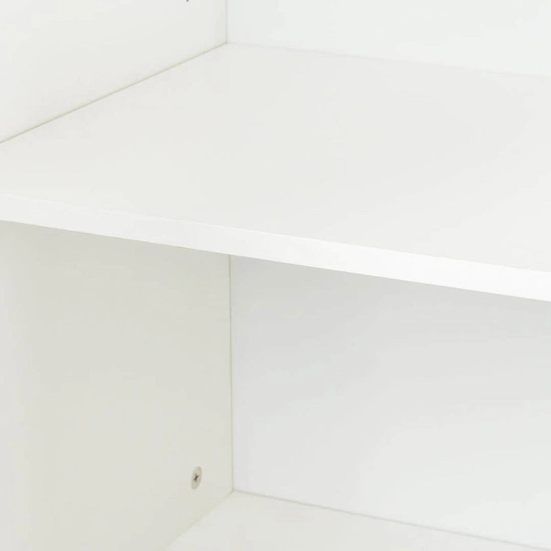 Credenza Buffet 59" con 4 Ante e 4 Ripiani – Nero / Espresso / Bianco