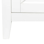 Credenza Buffet 59" con 4 Ante e 4 Ripiani – Nero / Espresso / Bianco
