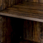 Credenza Buffet 59" con 4 Ante e 4 Ripiani – Nero / Espresso / Bianco