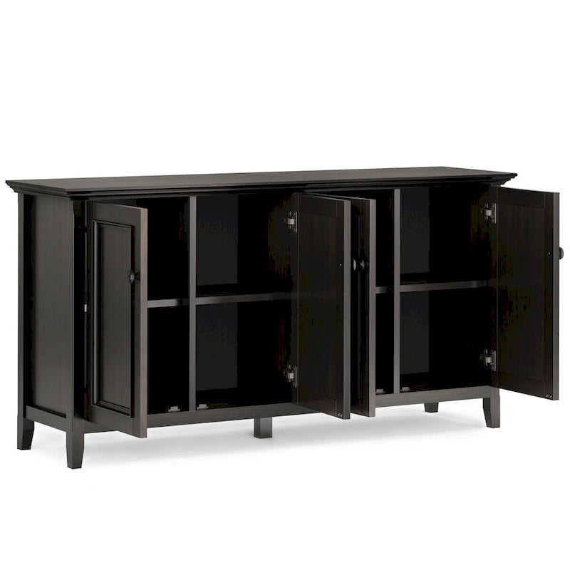 Credenza contenitore transitoria Hickory Brown a 4 ante – Utente singolo