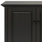 Credenza contenitore transitoria Hickory Brown a 4 ante – Utente singolo